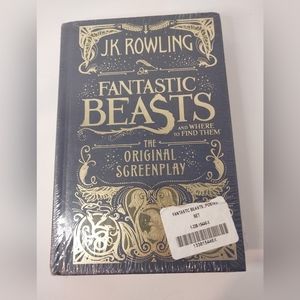 JK Rowling Fantastic Beast and Where to find them The Original Screen Play Book